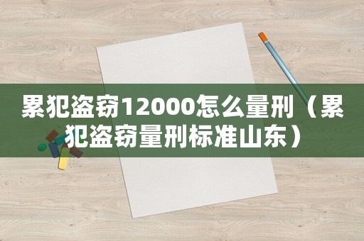 累犯盜竊12000怎么量刑（累犯盜竊量刑標準山東）