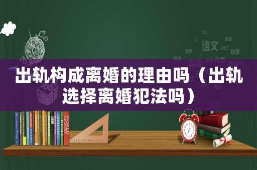 出軌構(gòu)成離婚的理由嗎（出軌選擇離婚犯法嗎）