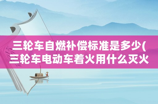 三輪車自燃補償標準是多少(三輪車電動車著火用什么滅火器？)