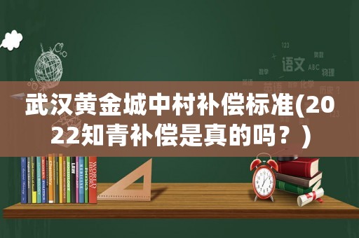 武漢黃金城中村補償標準(2022知青補償是真的嗎？)