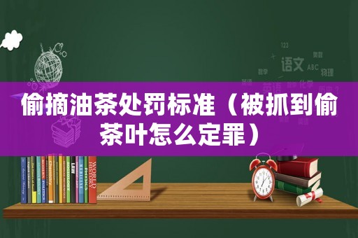偷摘油茶處罰標準（被抓到偷茶葉怎么定罪）