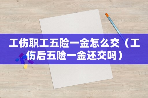 工傷職工五險一金怎么交（工傷后五險一金還交嗎）