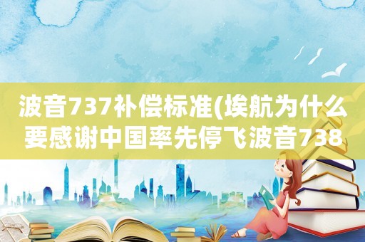 波音737補(bǔ)償標(biāo)準(zhǔn)(埃航為什么要感謝中國率先停飛波音738-8飛機(jī)？)