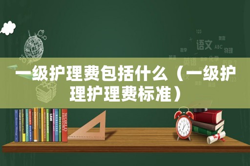 一級護理費包括什么（一級護理護理費標準）