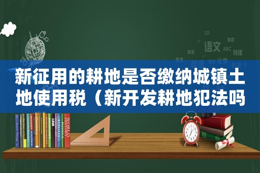 新征用的耕地是否繳納城鎮土地使用稅（新開發耕地犯法嗎）