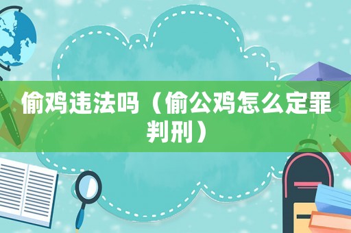 偷雞違法嗎（偷公雞怎么定罪判刑）