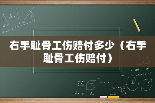 右手恥骨工傷賠付多少（右手恥骨工傷賠付）