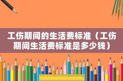 工傷期間的生活費標(biāo)準(zhǔn)（工傷期間生活費標(biāo)準(zhǔn)是多少錢）