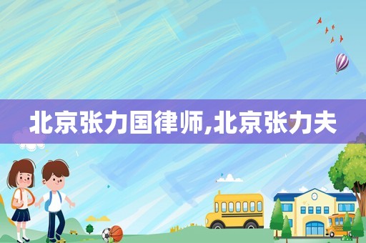 北京張力國律師,北京張力夫