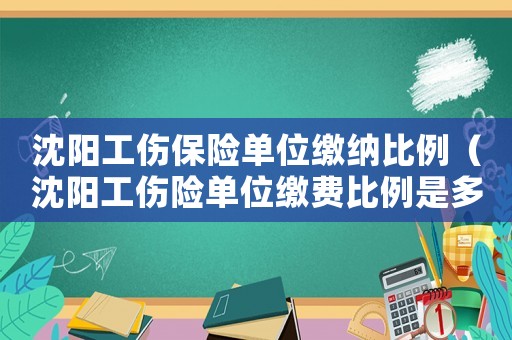 沈陽工傷保險單位繳納比例（沈陽工傷險單位繳費比例是多少）