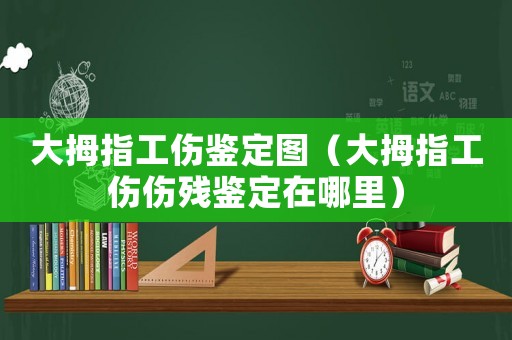 大拇指工傷鑒定圖（大拇指工傷傷殘鑒定在哪里）