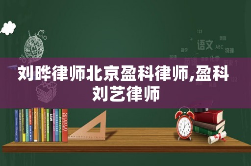 劉曄律師北京盈科律師,盈科 劉藝律師