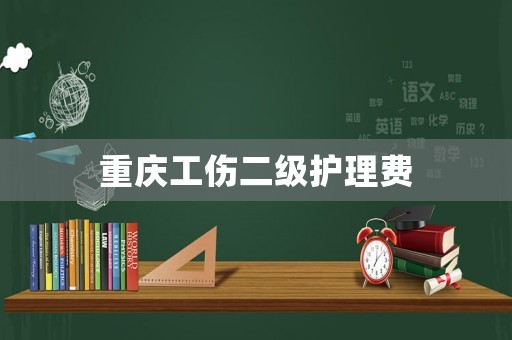 重慶工傷二級護理費