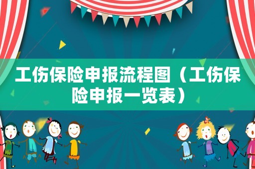 工傷保險申報流程圖（工傷保險申報一覽表）