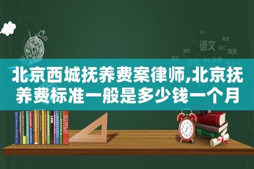 北京西城撫養(yǎng)費(fèi)案律師,北京撫養(yǎng)費(fèi)標(biāo)準(zhǔn)一般是多少錢(qián)一個(gè)月
