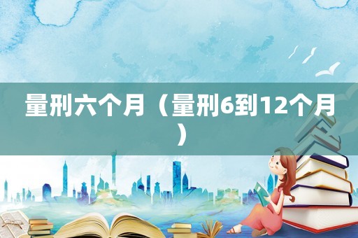量刑六個月（量刑6到12個月）