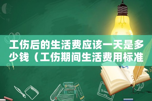 工傷后的生活費應該一天是多少錢（工傷期間生活費用標準）
