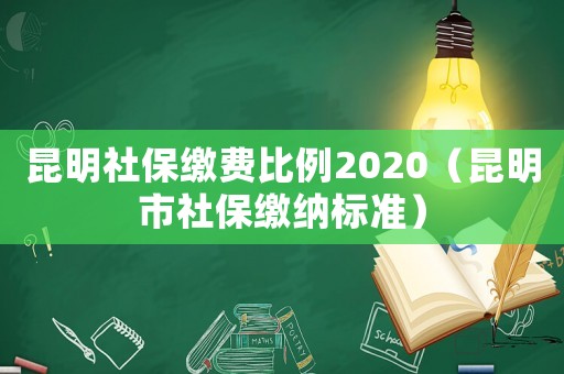 昆明社保繳費比例2020（昆明市社保繳納標準）