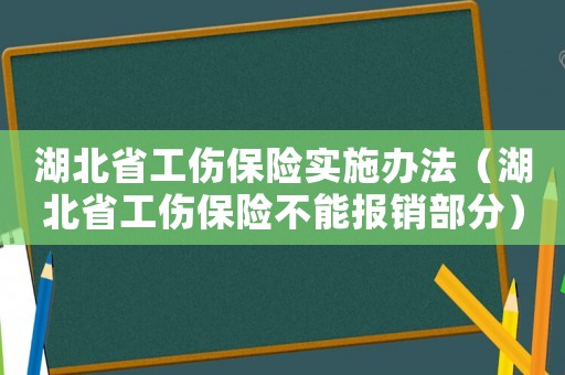 湖北省工傷保險實施辦法（湖北省工傷保險不能報銷部分）