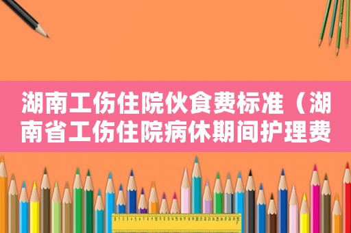 湖南工傷住院伙食費(fèi)標(biāo)準(zhǔn)（湖南省工傷住院病休期間護(hù)理費(fèi)）