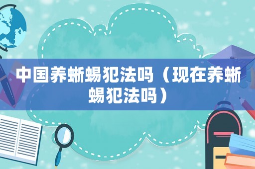 中國養(yǎng)蜥蜴犯法嗎（現(xiàn)在養(yǎng)蜥蜴犯法嗎）