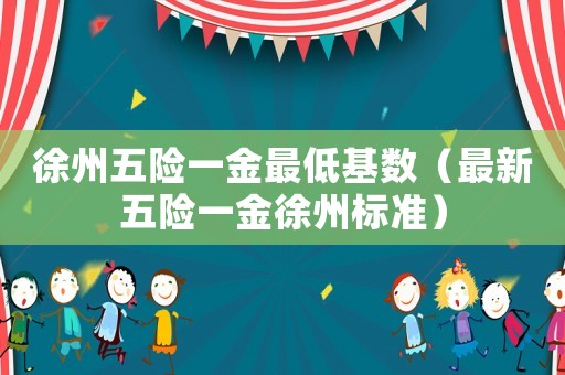 徐州五險一金最低基數（最新五險一金徐州標準）