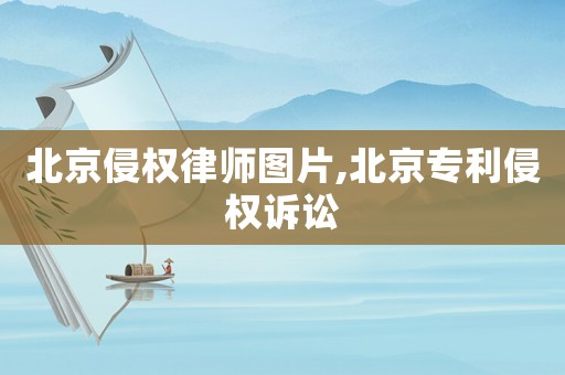 北京侵權(quán)律師圖片,北京專利侵權(quán)訴訟