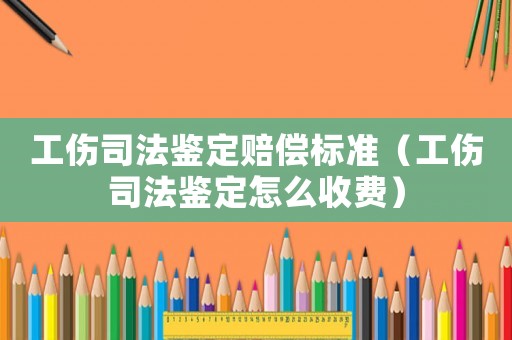 工傷司法鑒定賠償標準（工傷司法鑒定怎么收費）