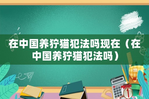 在中國養獰貓犯法嗎現在（在中國養獰貓犯法嗎）