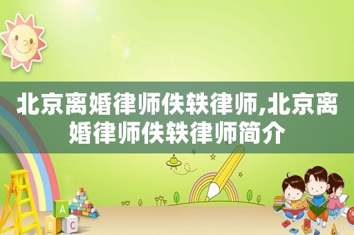 北京離婚律師佚軼律師,北京離婚律師佚軼律師簡介