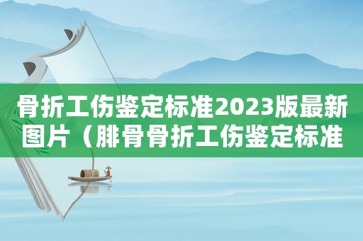 骨折工傷鑒定標準2023版最新圖片（腓骨骨折工傷鑒定標準）