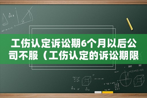 工傷認定訴訟期6個月以后公司不服（工傷認定的訴訟期限）