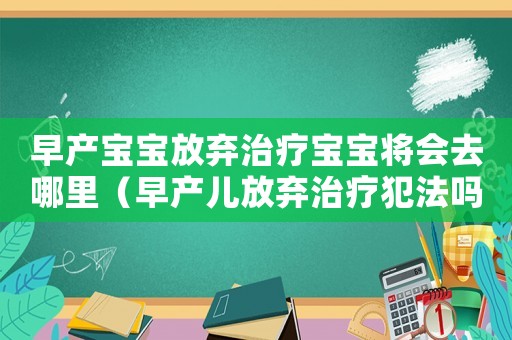 早產(chǎn)寶寶放棄治療寶寶將會去哪里（早產(chǎn)兒放棄治療犯法嗎）