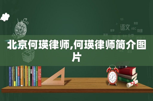 北京何瑛律師,何瑛律師簡介圖片