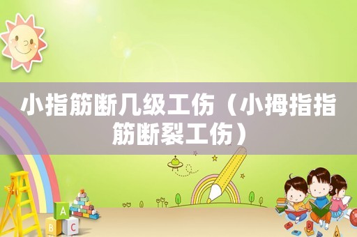 小指筋斷幾級(jí)工傷（小拇指指筋斷裂工傷）