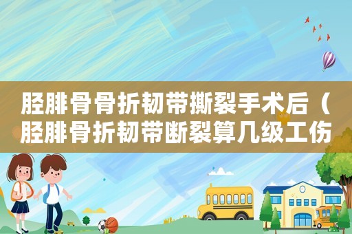 脛腓骨骨折韌帶撕裂手術后（脛腓骨折韌帶斷裂算幾級工傷）