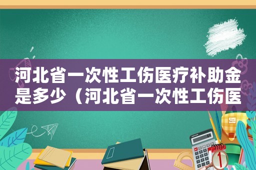 河北省一次性工傷醫(yī)療補助金是多少（河北省一次性工傷醫(yī)療補助金為多少）