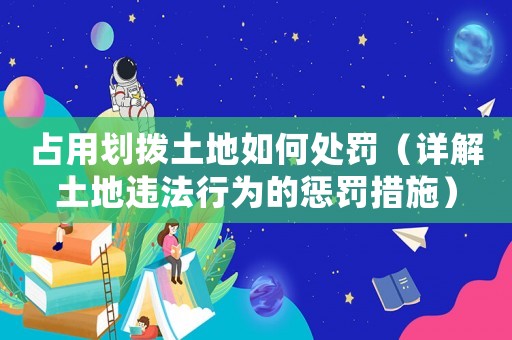 占用劃撥土地如何處罰（詳解土地違法行為的懲罰措施）