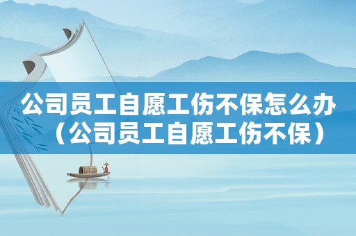 公司員工自愿工傷不保怎么辦（公司員工自愿工傷不保）
