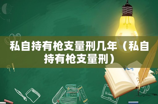 私自持有槍支量刑幾年（私自持有槍支量刑）