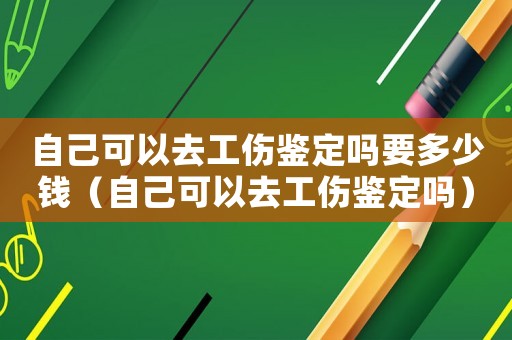 自己可以去工傷鑒定嗎要多少錢（自己可以去工傷鑒定嗎）