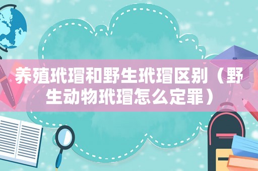 養殖玳瑁和野生玳瑁區別（野生動物玳瑁怎么定罪）