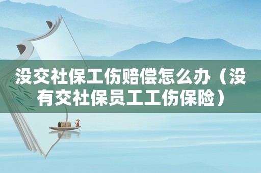 沒交社保工傷賠償怎么辦（沒有交社保員工工傷保險）