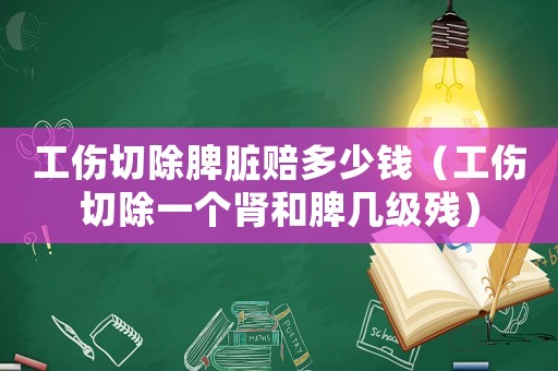 工傷切除脾臟賠多少錢（工傷切除一個(gè)腎和脾幾級(jí)殘）