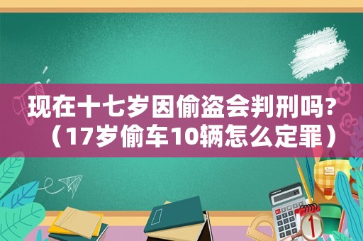 現在十七歲因偷盜會判刑嗎?（17歲偷車10輛怎么定罪）