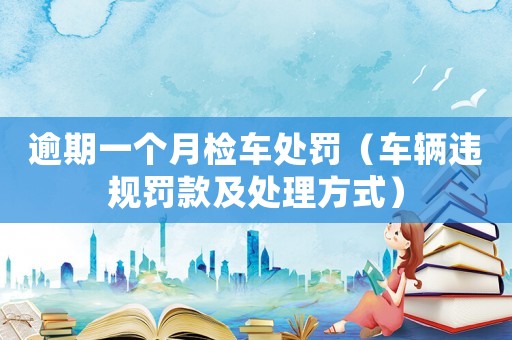 逾期一個(gè)月檢車處罰（車輛違規(guī)罰款及處理方式）