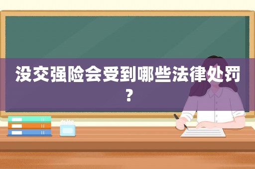 沒交強(qiáng)險(xiǎn)會(huì)受到哪些法律處罰？