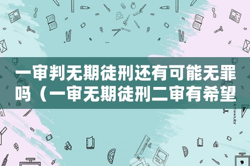 一審判無期徒刑還有可能無罪嗎（一審無期徒刑二審有希望變嗎）