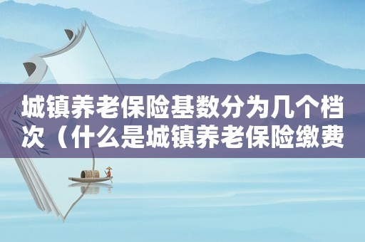 城鎮養老保險基數分為幾個檔次（什么是城鎮養老保險繳費基數）