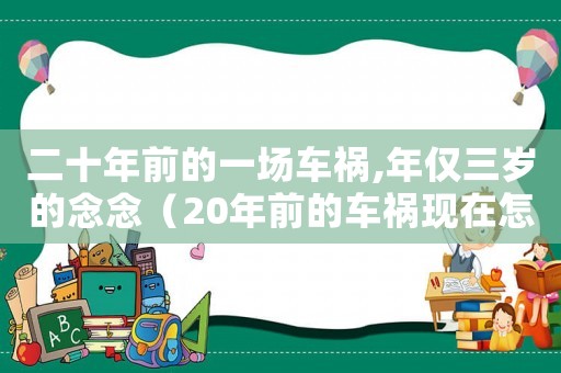 二十年前的一場車禍,年僅三歲的念念（20年前的車禍現在怎么賠）